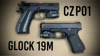 CZ P01 Omega vs. Glock 19M