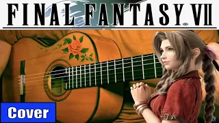 AERITH'S THEME Meets Flamenco Guitar - FF7 ost fingerstyle cover final fantasy vii