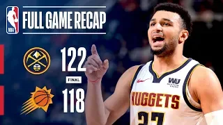 Full Game Recap: Nuggets vs Suns | Murray Drops 46