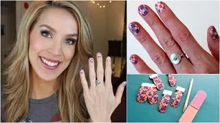 How to Apply Nail Wraps! (easy nail art!) | LeighAnnSays