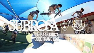 Lahsaan Kobza - Code Frame - Subrosa Brand BMX