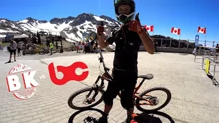 BACK to the promised land of mountain biking, Whistler B.C. | BK vs. BC Episode 1