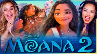 MOANA 2 Teaser Reaction! | Auli‘i Cravalho | Dwayne Johnson | Disney Animation