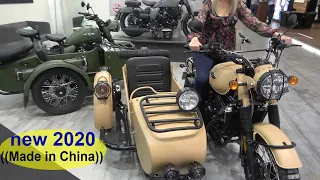 New Sidecar motorcycle 2020 - Made in China (vintage BMW style)