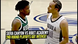 Sierra Canyon TESTED By 5 Star Tre White & Ribet In 2nd Rd Playoffs!! Amari Bailey TAKES OVER!