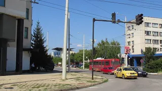 Ruse: bul. Lipnik - ul. Ivan Vedar. Trolleybus no. 59210