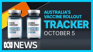 Tracking Australia's COVID-19 vaccine rollout: October 5 | ABC News