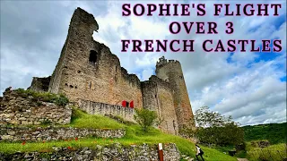 Sophie's Flight over 3 Castles in France. Healthy Body By Sophie. Home Fitness & Outdoor Adventures.