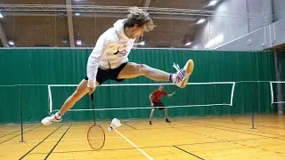 Badminton Trick Shots