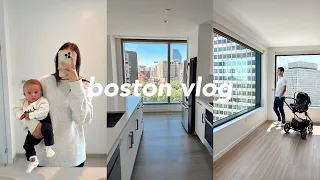 boston vlog!! | touring city apartments & why we are moving