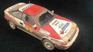 Toyota Celica GT4 WRC. Modelismo. Escala 1:24