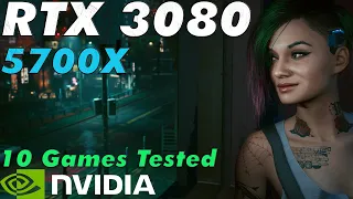 RTX 3080 + 5700X | 10 Games Tested At 4K | Ultra - Optimized Settings