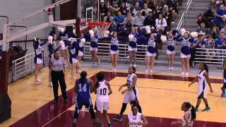 Bryan Rudder Rangers vs. Barbers Hill Eagles - 2014/15 Girls Basketball - 02/27/15