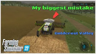 I have lost 60k+ on contract work by stupid mistake. Goldcrest Valley. Farming Simulator 22.