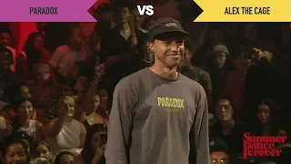 Paradox vs Alex The Cage JUDGE BATTLE Hiphop Forever - Summer Dance Forever 2022