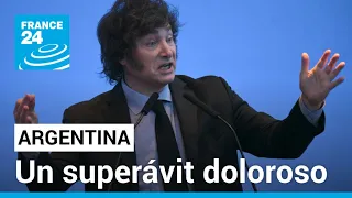 Un superávit doloroso: Argentina sale del déficit a costa del recorte de gastos • FRANCE 24 Español