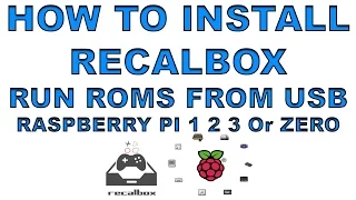 Install Recalbox And Run Roms From Usb Raspberry Pi 1 2 3 or Zero