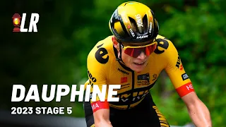 Unexpected Solo | Critérium du Dauphiné Stage 5 2023 | Lanterne Rouge Cycling Podcast