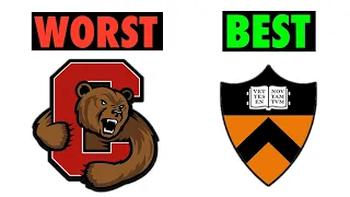 All 8 IVY LEAGUE SCHOOLS Ranked WORST to BEST