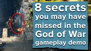 8 secrets you may have missed in the God of War PS4 gameplay demo - E3 2016