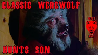 Classic Wolfman – Hunt Son Scene - The Boy Who Cried Werewolf 1973 HD