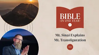 Mt. Sinai Explains Mt. Transfiguration - Exodus 24
