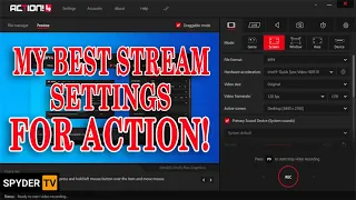 ACTION! - Complete Setup Guide - Game Recording & Streaming (2023) | Best Stream Settings for Action