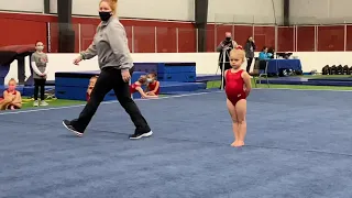 Inspirational Heartland Gymnastics coach and gymnast duo