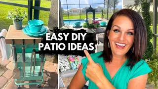 Elevate Your Outdoor Patio w/ These EASY DIY Decor Ideas!