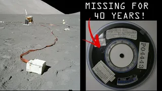 Recovering The Lost Moon Experiment Data Tapes