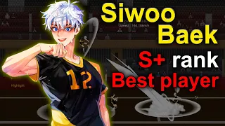 Siwoo Baek. S+ rank. Best player. The Spike. Volleyball 3x3