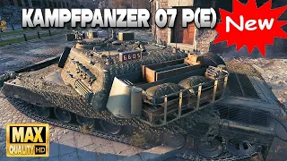 Kampfpanzer 07 P(E): First 10k game in the new tier 10 heavy tank - World of Tanks