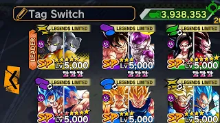 Full Legends Limited Tag Switch Team!!!