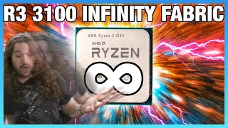 AMD Infinity Fabric & RAM Overclock for Ryzen 3 3100 vs. R3 3300X (Benchmarks)