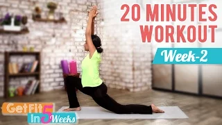 Week 2 – Flexibility and Strength | Get Fit in 5 Weeks | Yogalates With Rashmi