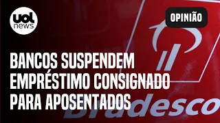 Bancos suspendem empréstimo após corte em juro do consignado do INSS