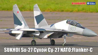 SUKHOI Su-27 RUSSIAN Сухой Су-27 NATO:Flanker-C Multi-role FIGHTER | MENACING TWIN TURBINE RC JET