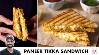 Paneer Tikka Sandwich | Quick & Easy Sandwich Recipe | पनीर टिक्का सैंडविच | Chef Sanjyot Keer