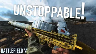 The MAX UPGRADED Lewis Gun is UNSTOPPABLE! - Battlefield 5 Support Gameplay