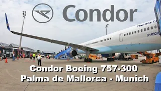 Trip Report I Condor (Economy) I Boeing 757-300 I Palma de Mallorca to Munich