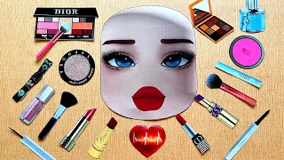 🌾Paperdiy🌾] tutorial Makeup  Roblox  [ASMR] paper cosmetics💄 종이놀이 paper play/ 紙遊び