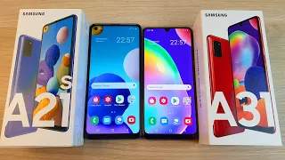 SAMSUNG GALAXY A21S VS GALAXY A31 - КАКОЙ ЛУЧШЕ? ПОЛНОЕ СРАВНЕНИЕ!