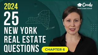 New York Real Estate Exam 2024: Chapter 6 (25 Practice Questions & Answers!)