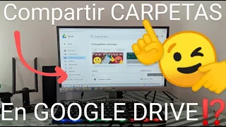 📁👉📁 Cómo COMPARTIR CARPETAS en GOOGLE DRIVE FÁCIL y RÁPIDO