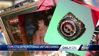 Items stolen from storage units recovered in Colerain Township