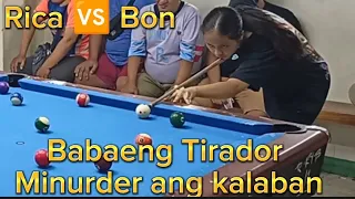 Viral na babaeng Tirador ng Davao dinayo ng taga Doña Pilar Rica Rendal 🆚 Bon Rotation Parehas Race4