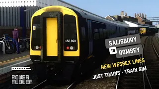 First Look - '#Salisbury to Romsey - New #Train Sim DLC - Wessex Main Line