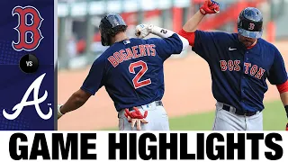 Red Sox hit four homers in 9-1 win vs. Braves | Red Sox-Braves Game Highlights 9/27/20