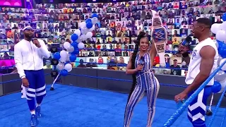 Bianca Belair's Victory Celebration