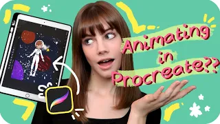 animator uses Procreate 5 for the first time 😱 // Procreate's HUGE animation update